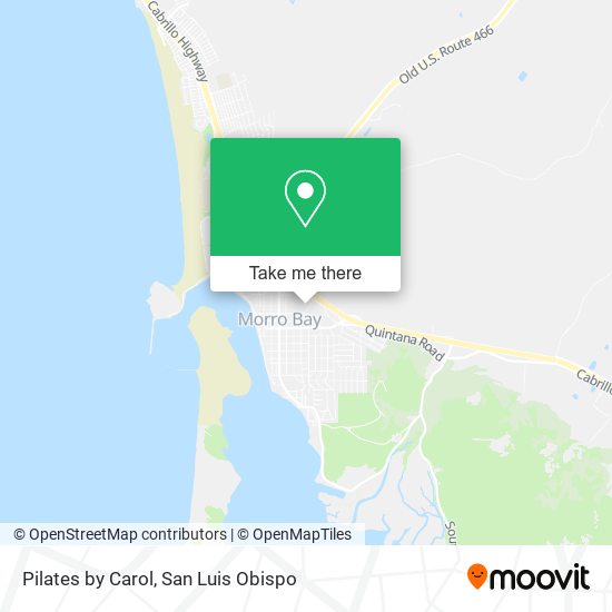 Pilates by Carol map