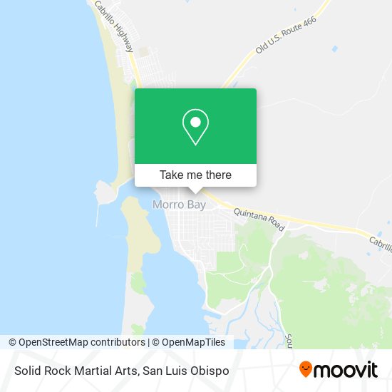 Mapa de Solid Rock Martial Arts