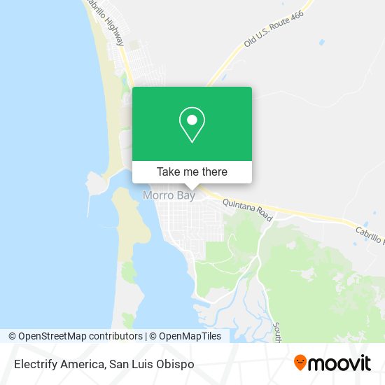 Electrify America map