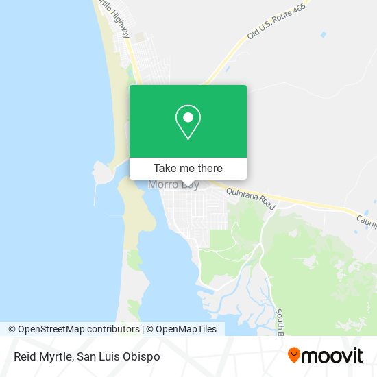 Reid Myrtle map