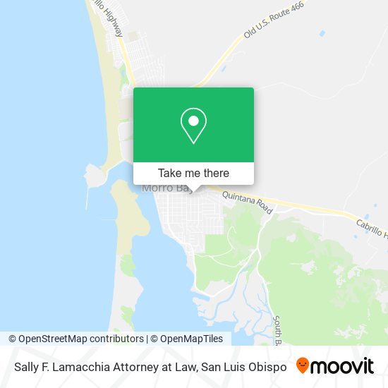 Sally F. Lamacchia Attorney at Law map