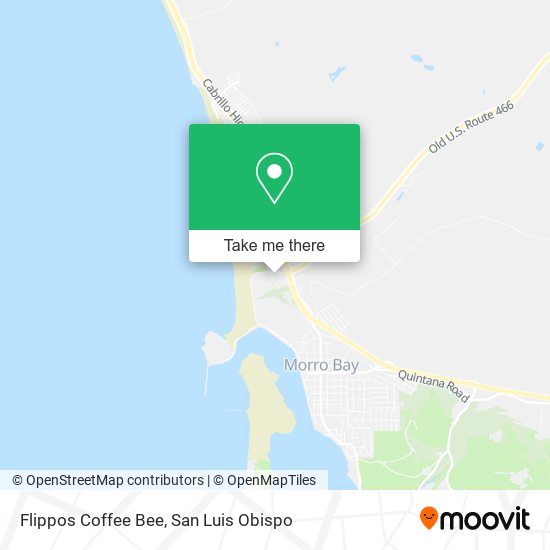 Mapa de Flippos Coffee Bee
