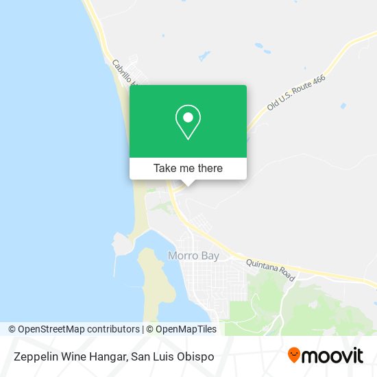 Zeppelin Wine Hangar map