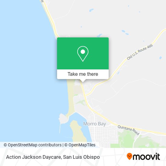 Action Jackson Daycare map