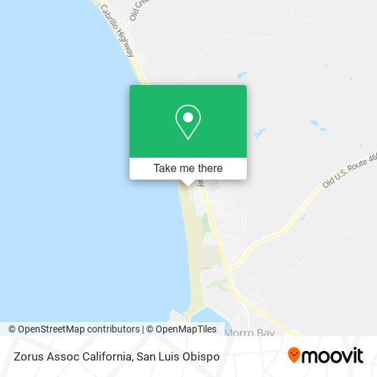 Mapa de Zorus Assoc California