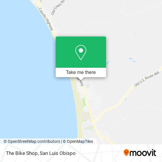 Mapa de The Bike Shop