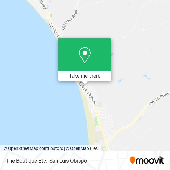 The Boutique Etc. map