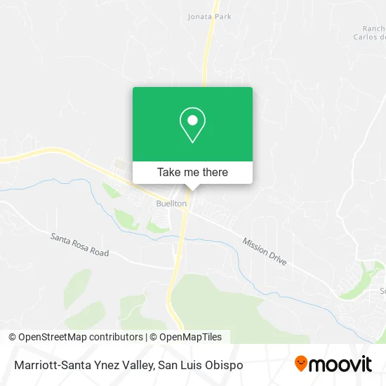 Marriott-Santa Ynez Valley map