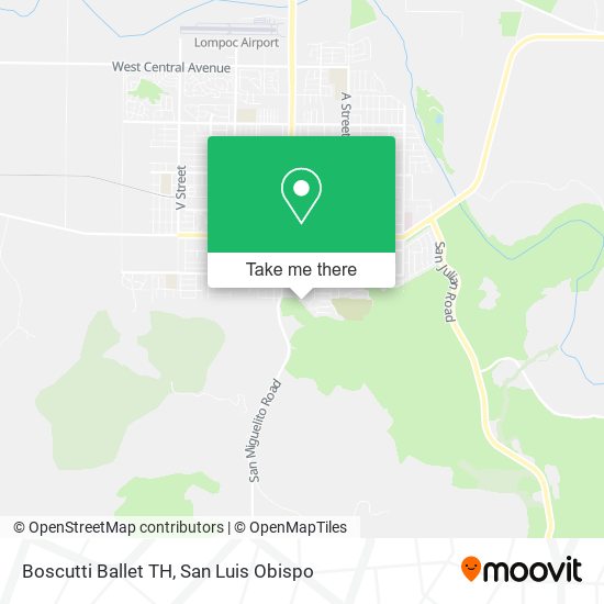 Mapa de Boscutti Ballet TH