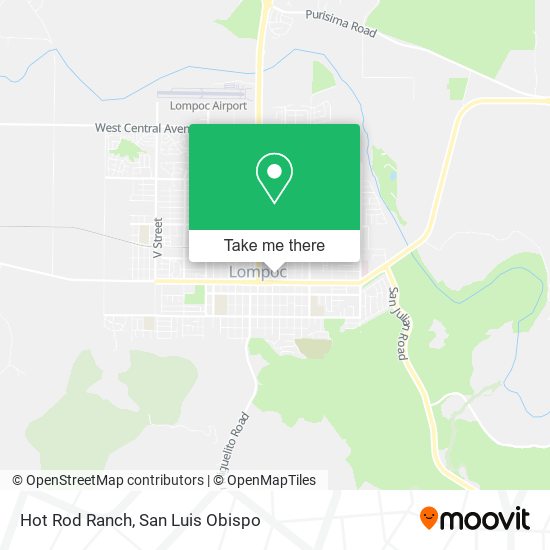 Mapa de Hot Rod Ranch