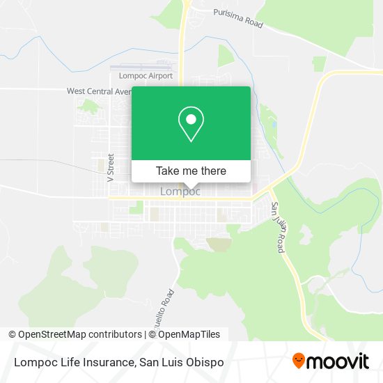 Mapa de Lompoc Life Insurance