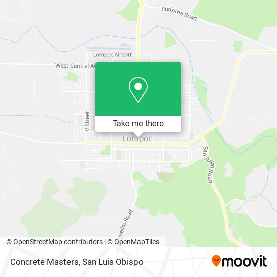 Mapa de Concrete Masters