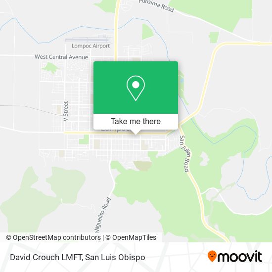 David Crouch LMFT map