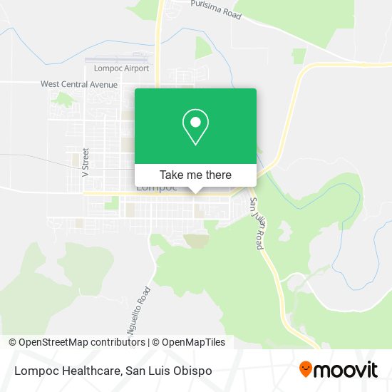 Lompoc Healthcare map
