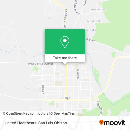 United Healthcare map