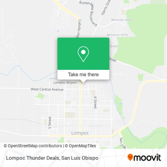 Lompoc Thunder Deals map