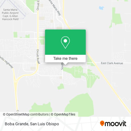 Boba Grande map