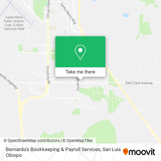 Mapa de Bernardo's Bookkeeping & Payroll Services