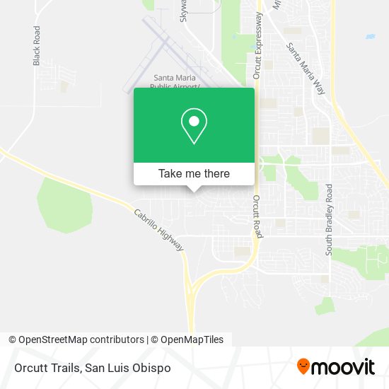 Mapa de Orcutt Trails