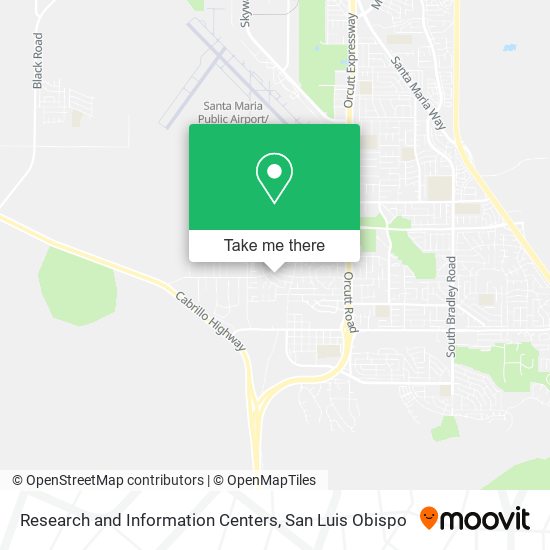 Mapa de Research and Information Centers