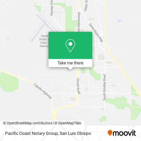 Pacific Coast Notary Group map