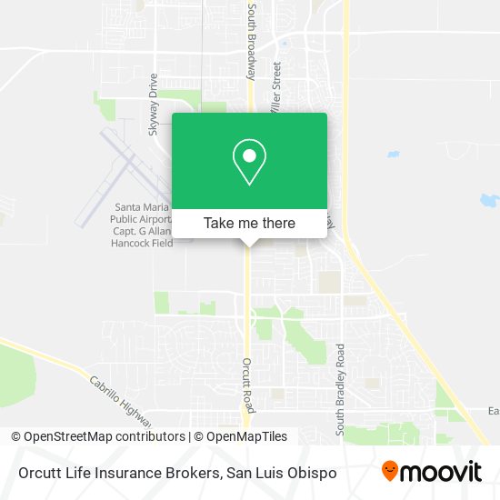 Mapa de Orcutt Life Insurance Brokers
