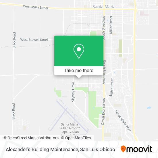 Alexander's Building Maintenance map