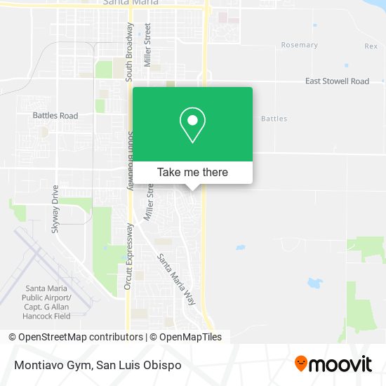 Montiavo Gym map