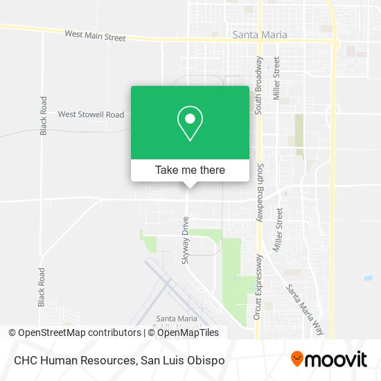 CHC Human Resources map