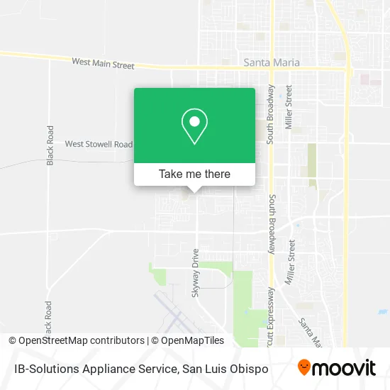 Mapa de IB-Solutions Appliance Service