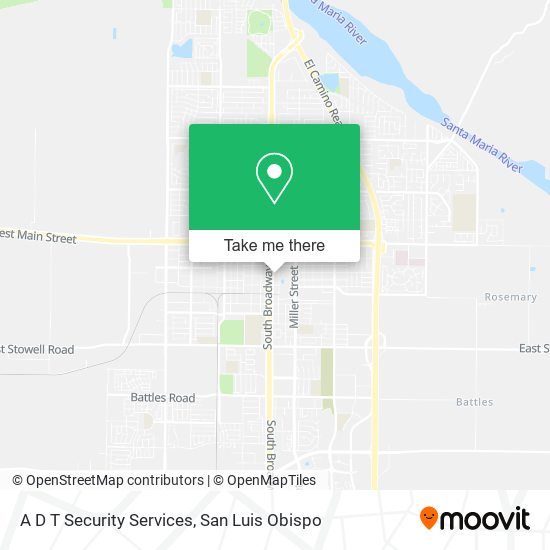 Mapa de A D T Security Services