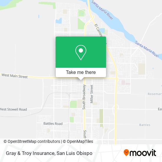 Mapa de Gray & Troy Insurance