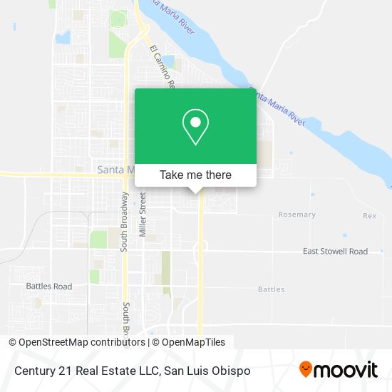 Century 21 Real Estate LLC map