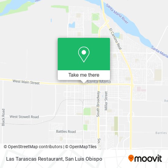 Las Tarascas Restaurant map