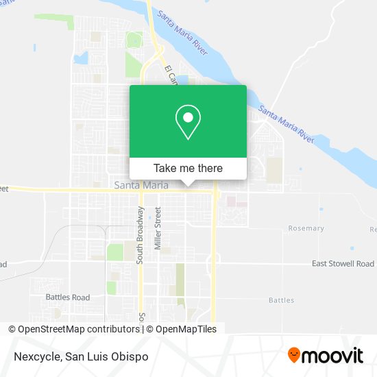 Mapa de Nexcycle
