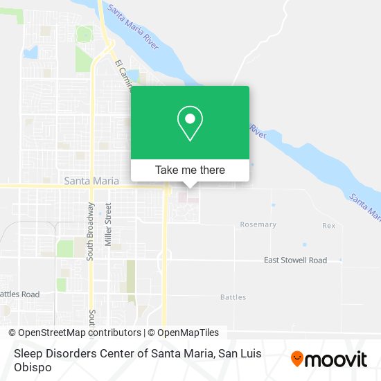 Sleep Disorders Center of Santa Maria map