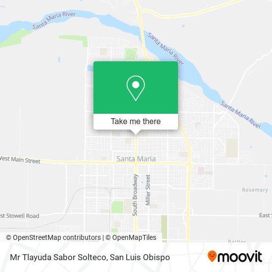 Mr Tlayuda Sabor Solteco map