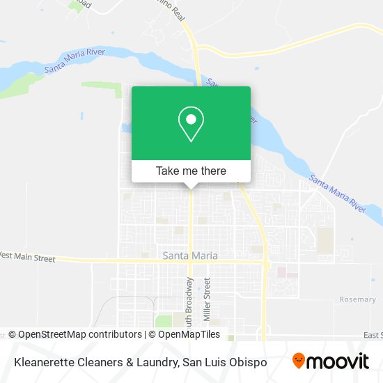 Kleanerette Cleaners & Laundry map