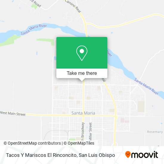 Tacos Y Mariscos El Rinconcito map