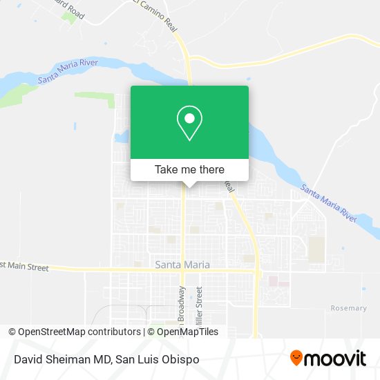 David Sheiman MD map