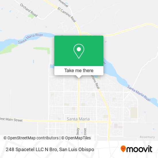 Mapa de 248 Spacetel LLC N Bro
