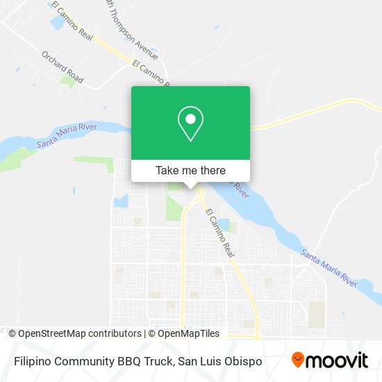 Filipino Community BBQ Truck map