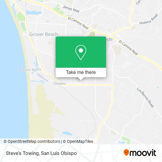 Mapa de Steve's Towing