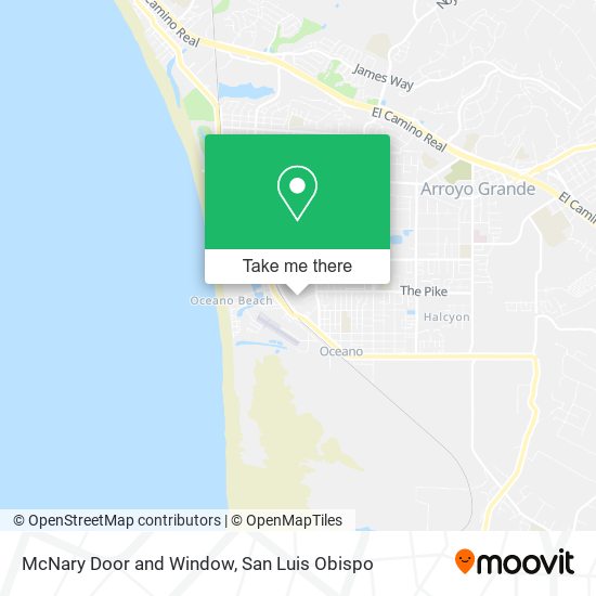 McNary Door and Window map
