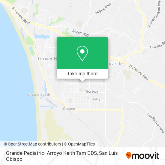 Mapa de Grande Pediatric- Arroyo Keith Tam DDS