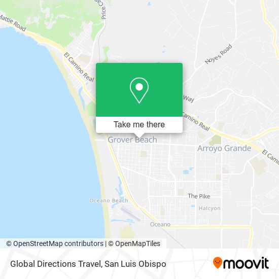 Global Directions Travel map