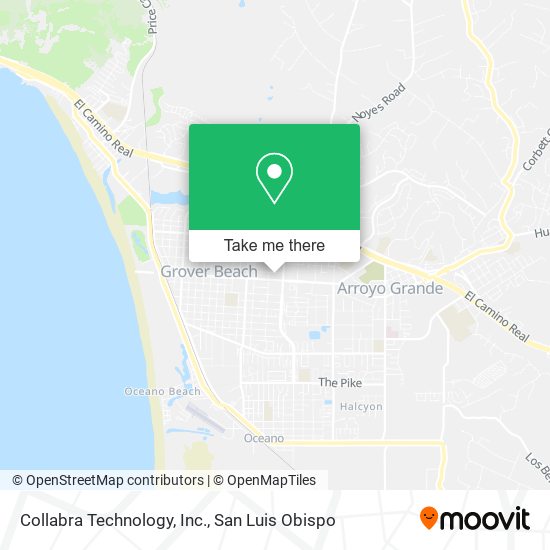 Mapa de Collabra Technology, Inc.