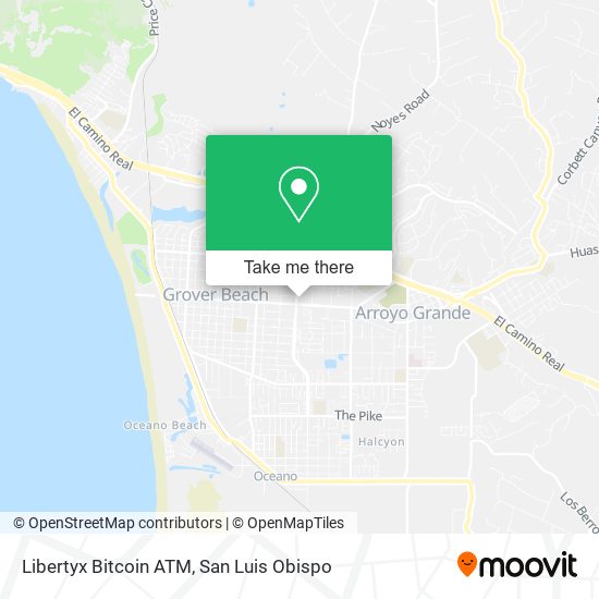 Libertyx Bitcoin ATM map