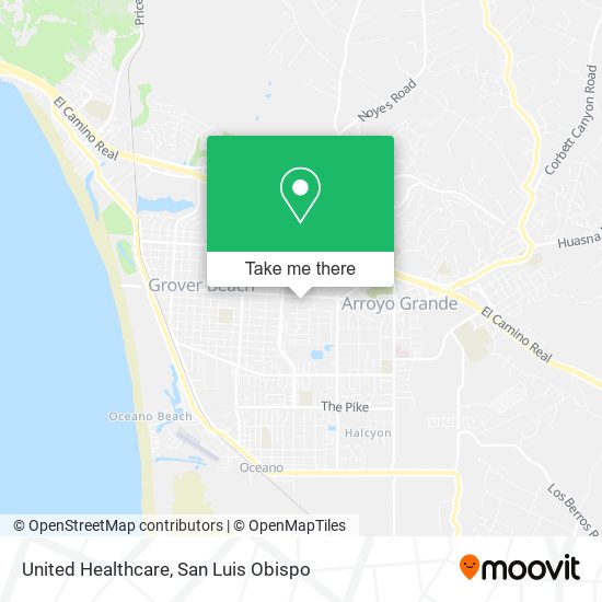 Mapa de United Healthcare