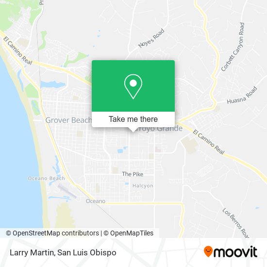 Larry Martin map